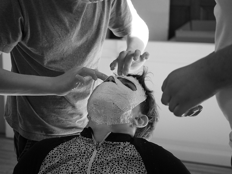 CEF moissannes application masque visage