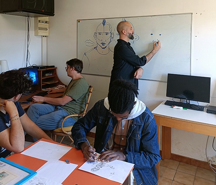 atelier bande dessinee